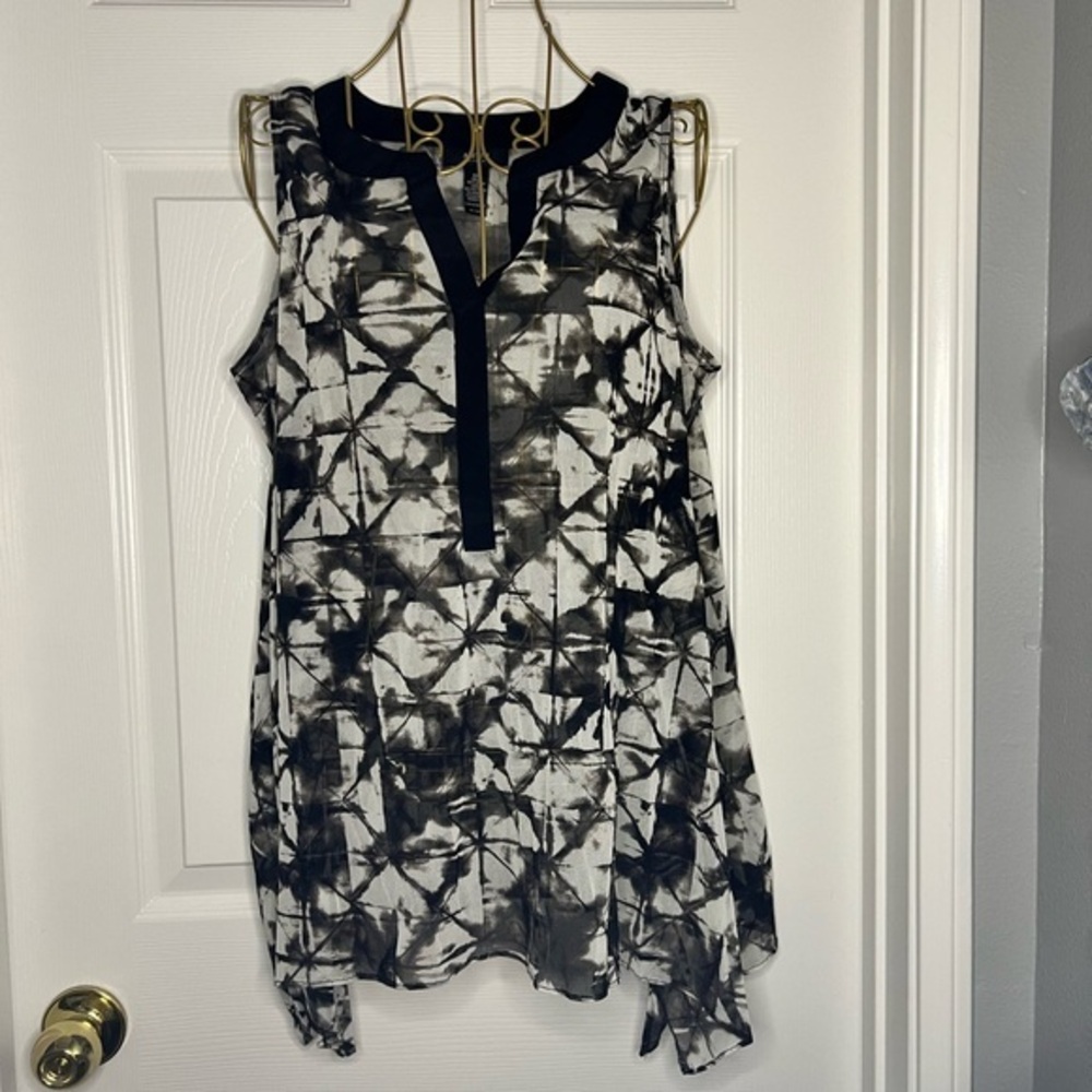 Alfani Monochrome Sleeveless Top
